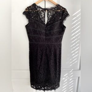 Black lace dress